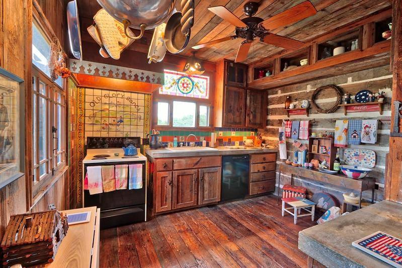 Log Cabin At Old Glory Ranch Уимбърли Екстериор снимка
