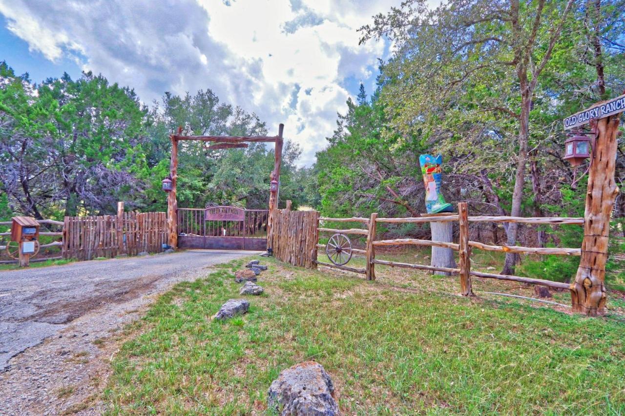 Log Cabin At Old Glory Ranch Уимбърли Екстериор снимка