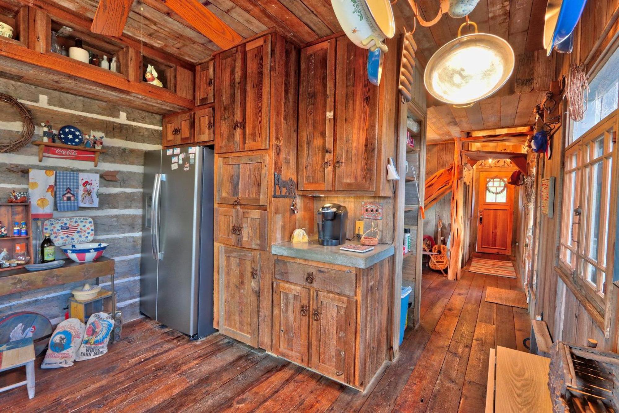Log Cabin At Old Glory Ranch Уимбърли Екстериор снимка