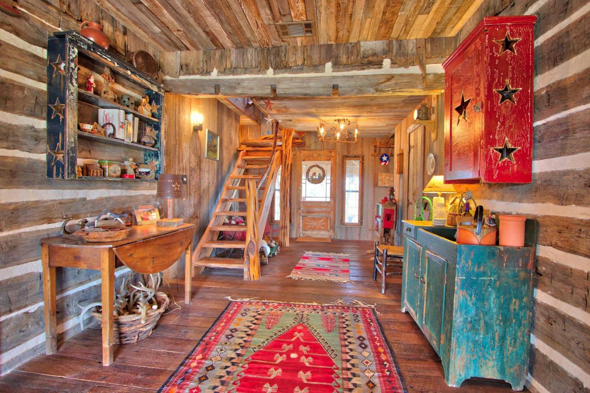 Log Cabin At Old Glory Ranch Уимбърли Екстериор снимка